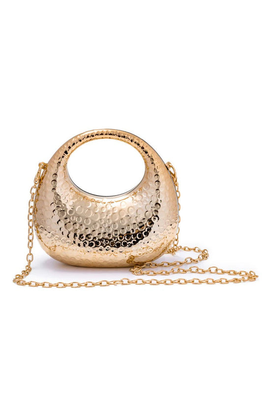 Mini Sculpted Chain Bag