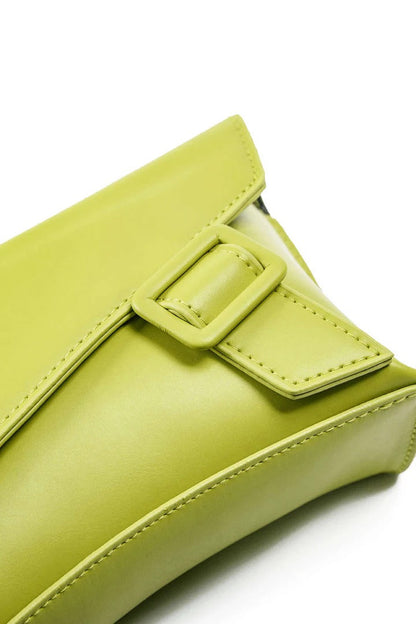 Structured Mini Bag with Buckle Detail