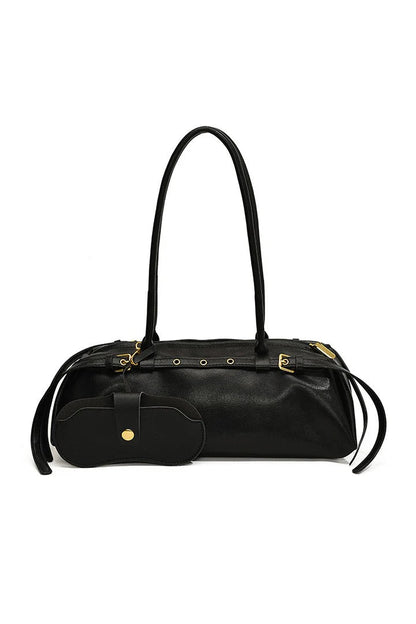 Barrel Strap Shoulder Bag