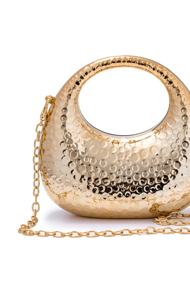 Mini Sculpted Chain Bag