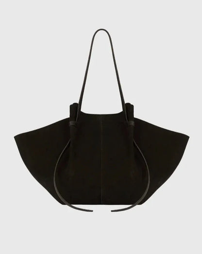 Oversized Suede-Effect Tote