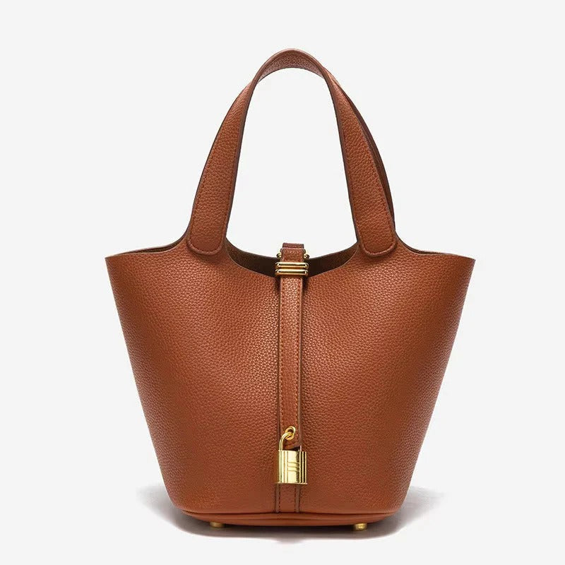 Lock-Detail Mini Tote