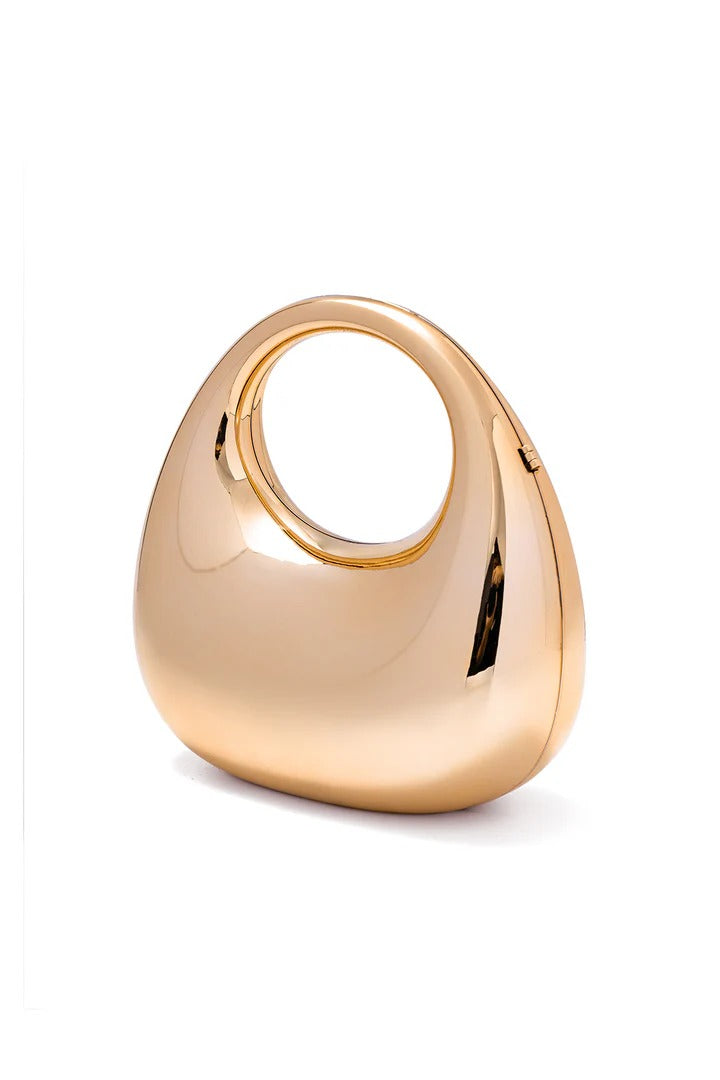 Mini Sculpted Chain Bag