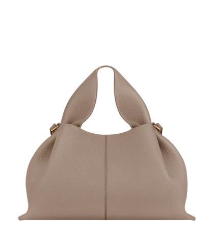 Structured Slouch Top Handle Bag