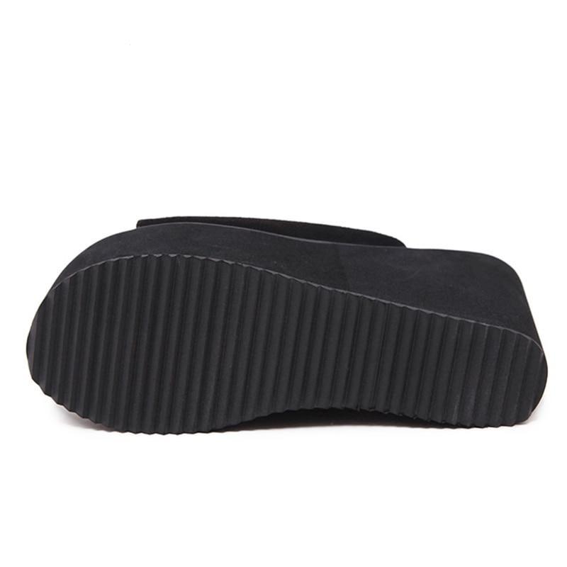 Slide-On Wedge Sandals