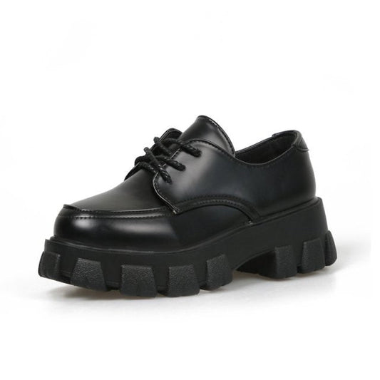 Chunky Sole Derby Shoes