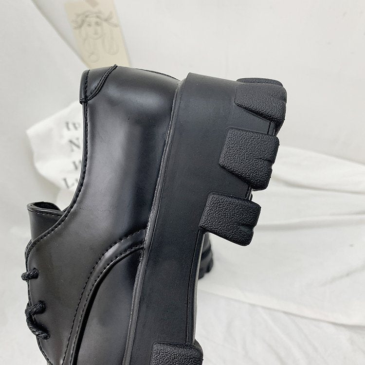 Chunky Sole Derby Shoes