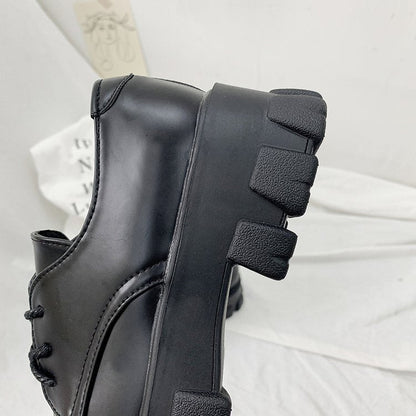 Chunky Sole Derby Shoes
