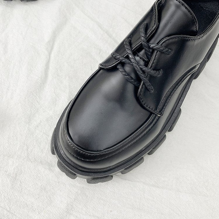 Chunky Sole Derby Shoes