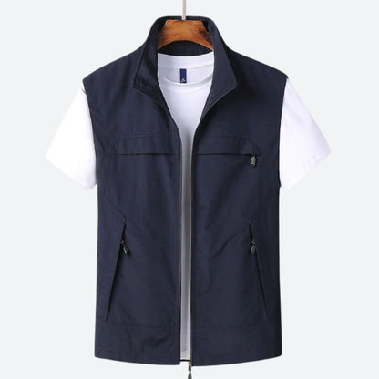 Zip-Up Utility Vest